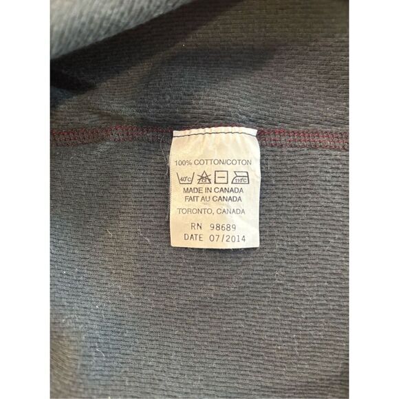 Todd Snyder x Champion Men’s Dark Storm Long Sleeve Thermal Shirt Size Medium - Picture 6 of 7